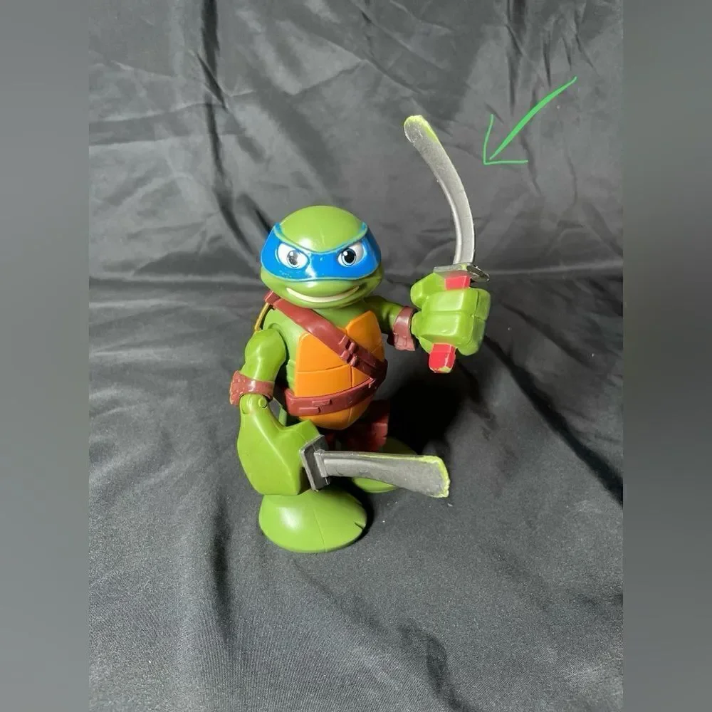 2014 Viacom TMNT LEONARDO 6'' Interactive Figure Teenage Mutant Ninja Turtles PC